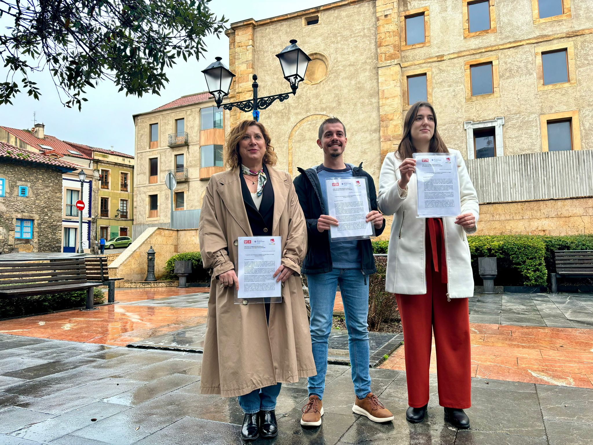PSOE, IU y Podemos llevarán al Pleno la defensa de la candidatura a la Capitalidad Europea de la Cultura PSOE, IU y Podemos llevarán al Pleno la defensa de la candidatura a la Capitalidad Europea de la Cultura