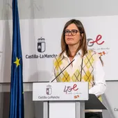 Esther Padilla, portavoz del Gobierno de Castilla-La Mancha Esther Padilla, portavoz del Gobierno de Castilla-La Mancha
