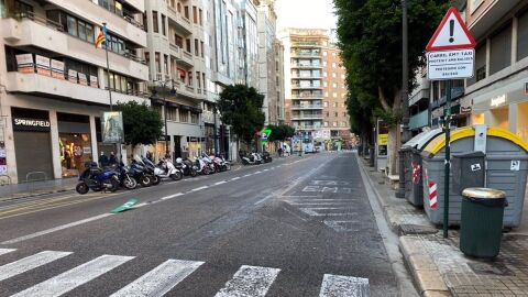 Calle Col&oacute;n Valencia