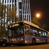 Los autobús nocturno de la Empresa Municipal de Transportes