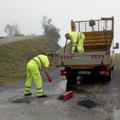 A Deputación cooperou en diversas obras para o arranxo de estradas municipais