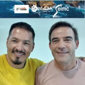 Los doctores Daniel Patiño y José Barberá, desde GESIDA 2023