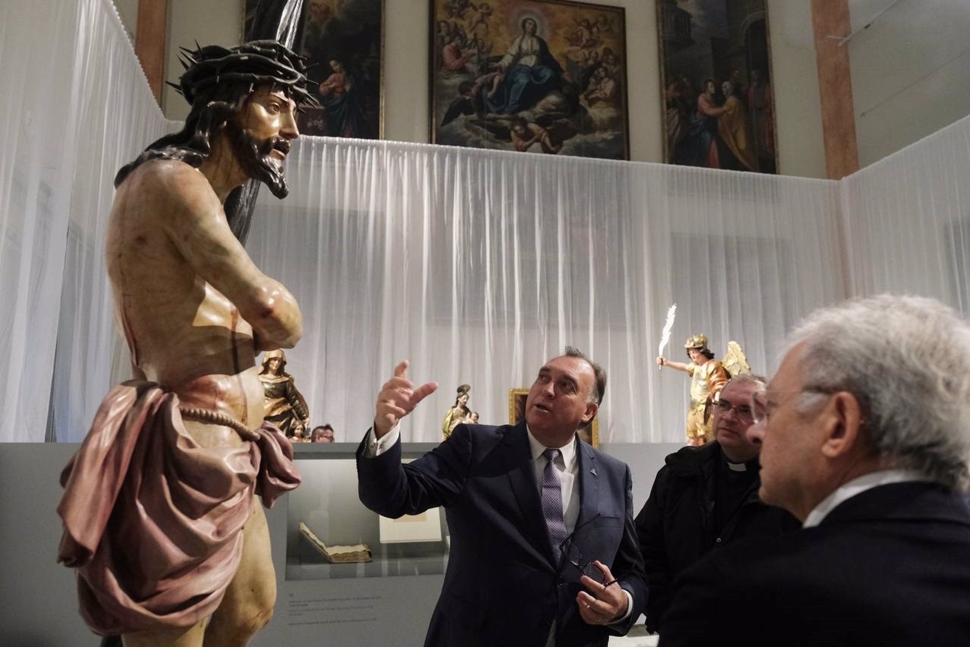 El Bellas Artes expone 36 esculturas de Pedro Roldán hasta marzo por el cuarto centenario de su nacimiento El Bellas Artes expone 36 esculturas de Pedro Roldán hasta marzo por el cuarto centenario de su nacimiento