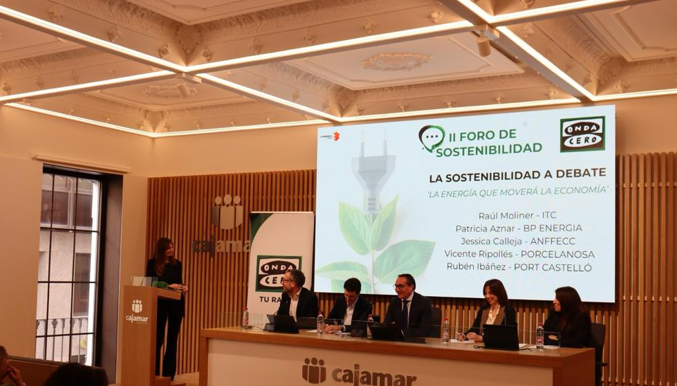 Gran éxito en el II Foro de Sostenibilidad de Onda Cero Castellón Gran éxito en el II Foro de Sostenibilidad de Onda Cero Castellón