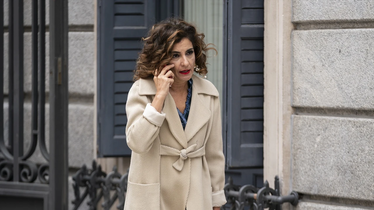 La ministra de Hacienda, María Jesús Montero.