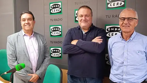 Manuel Rocamora, Alejandro Sarabia y Javier Puebla Manuel Rocamora, Alejandro Sarabia y Javier Puebla