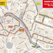 Plano del recorrido del Maratón