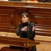La secretaria segunda de la Mesa del Parlament, Aurora Madaula. Foto de archivo La secretaria segunda de la Mesa del Parlament, Aurora Madaula. Foto de archivo