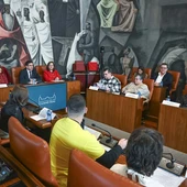 Pleno de la Diputación con personas con capacidades diferentes Pleno de la Diputación con personas con capacidades diferentes