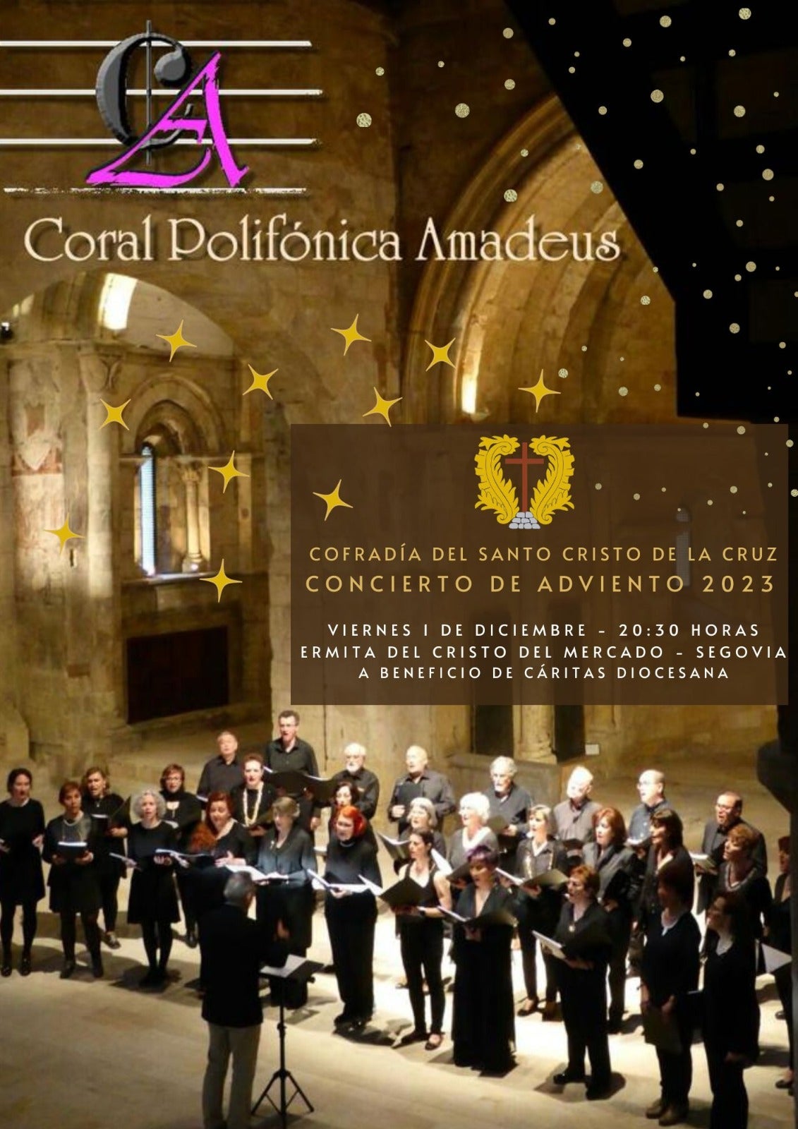 Concierto solidario en el Cristo del Mercado Concierto solidario en el Cristo del Mercado