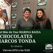 Onda Cero MArina Baixa especial Choccolates Marcos Tonda