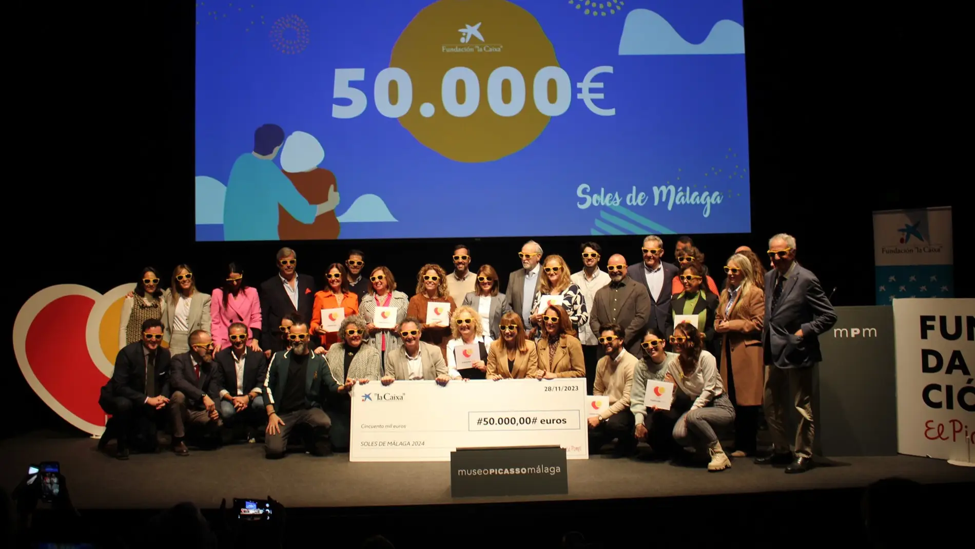 Soles de Málaga anuncia las once ONG beneficiarias de 2024