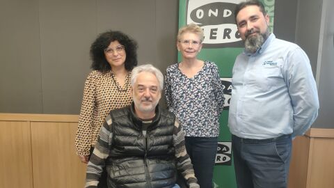 Chelo Bustos, Toni Sureda, Anna Moilanen y José Antonio Rodado en Onda Cero Mallorca.