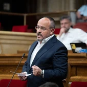 El líder del PP catalán, Alejandro Fernández, en una fotografía de archivo El líder del PP catalán, Alejandro Fernández, en una fotografía de archivo