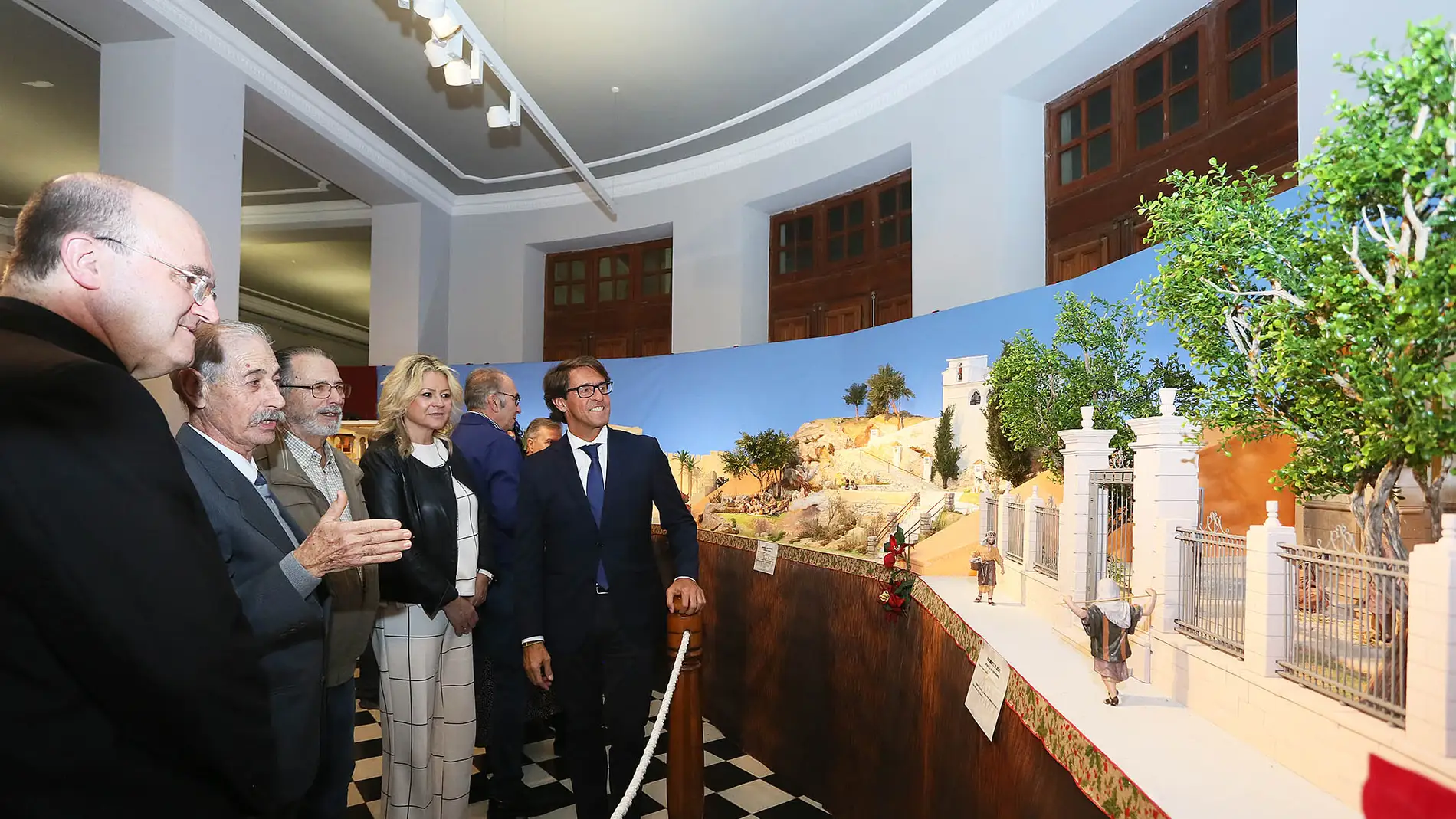 Apertura oficial de la Exposición de Belenes en la Diputación de Alicante