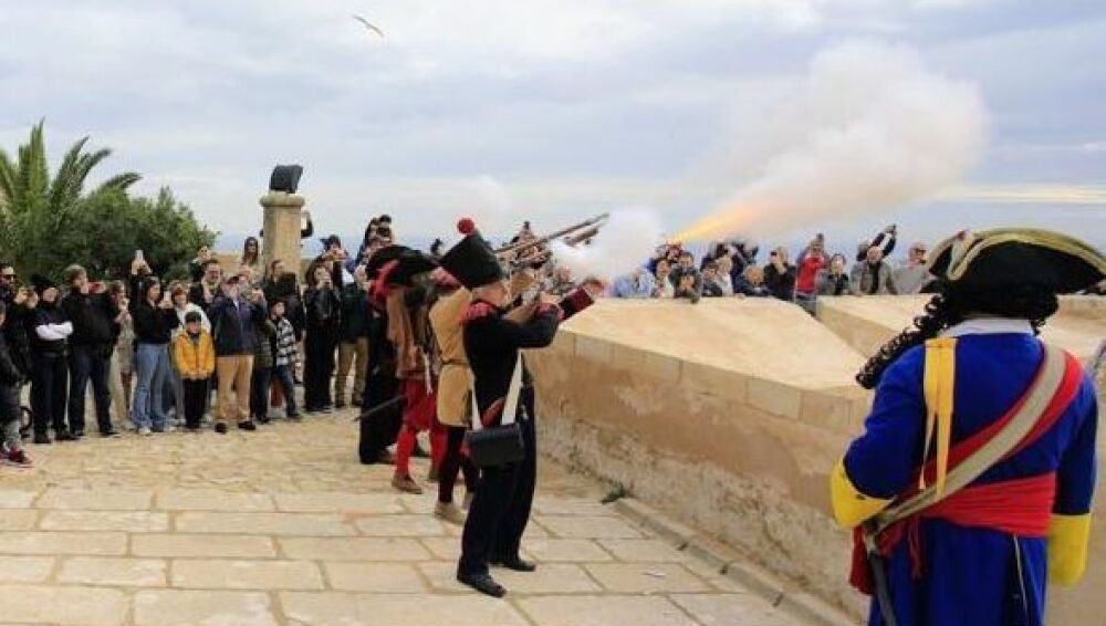 Una recreación en el Castillo de Santa Bárbara de Alicante