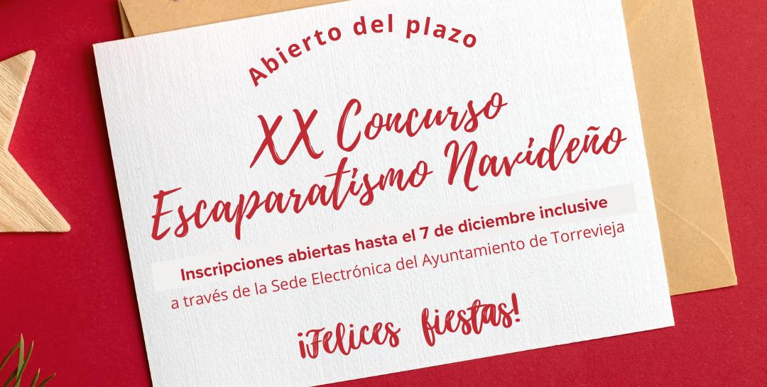 Torrevieja abre el plazo de inscripción del XX concurso de "Escaparatismo Navideño" Torrevieja abre el plazo de inscripción del XX concurso de "Escaparatismo Navideño"
