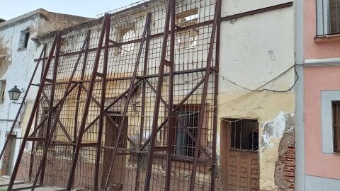 Edificio en ruinas en el Casco Antiguo de Badajoz
