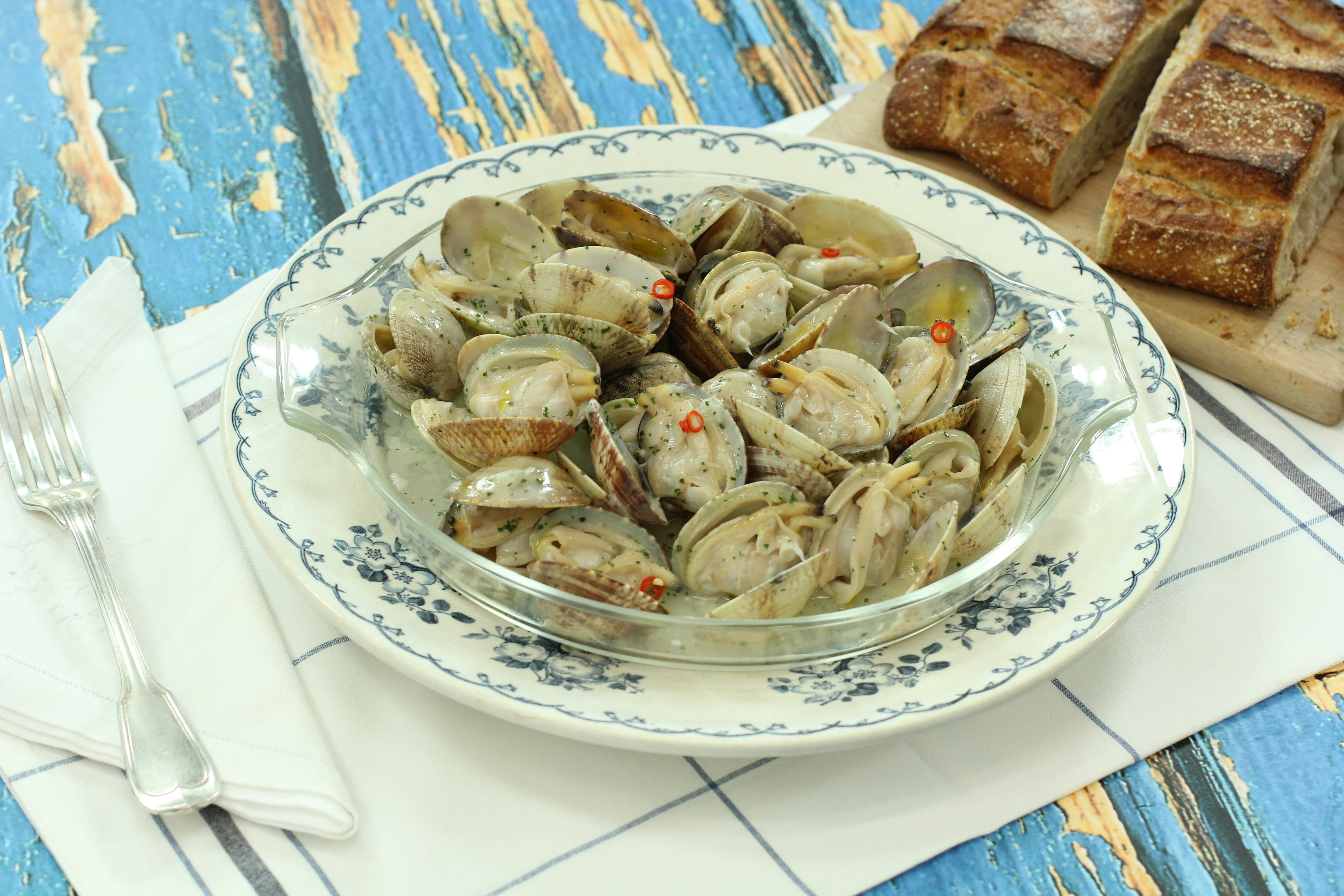 Almejas a la marinera, la receta de Robin Food Almejas a la marinera, la receta de Robin Food