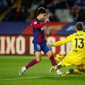 Imagen del gol de Joao Félix en el Barça - Atlético