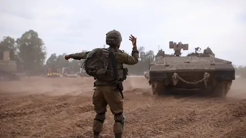 Israel comienza su ofensiva terrestre sobre el sur de la Franja de Gaza Israel comienza su ofensiva terrestre sobre el sur de la Franja de Gaza