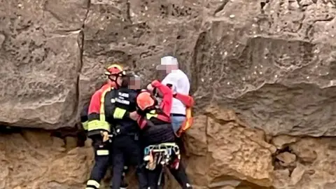 Rescate en Serra Gelada Rescate en Serra Gelada