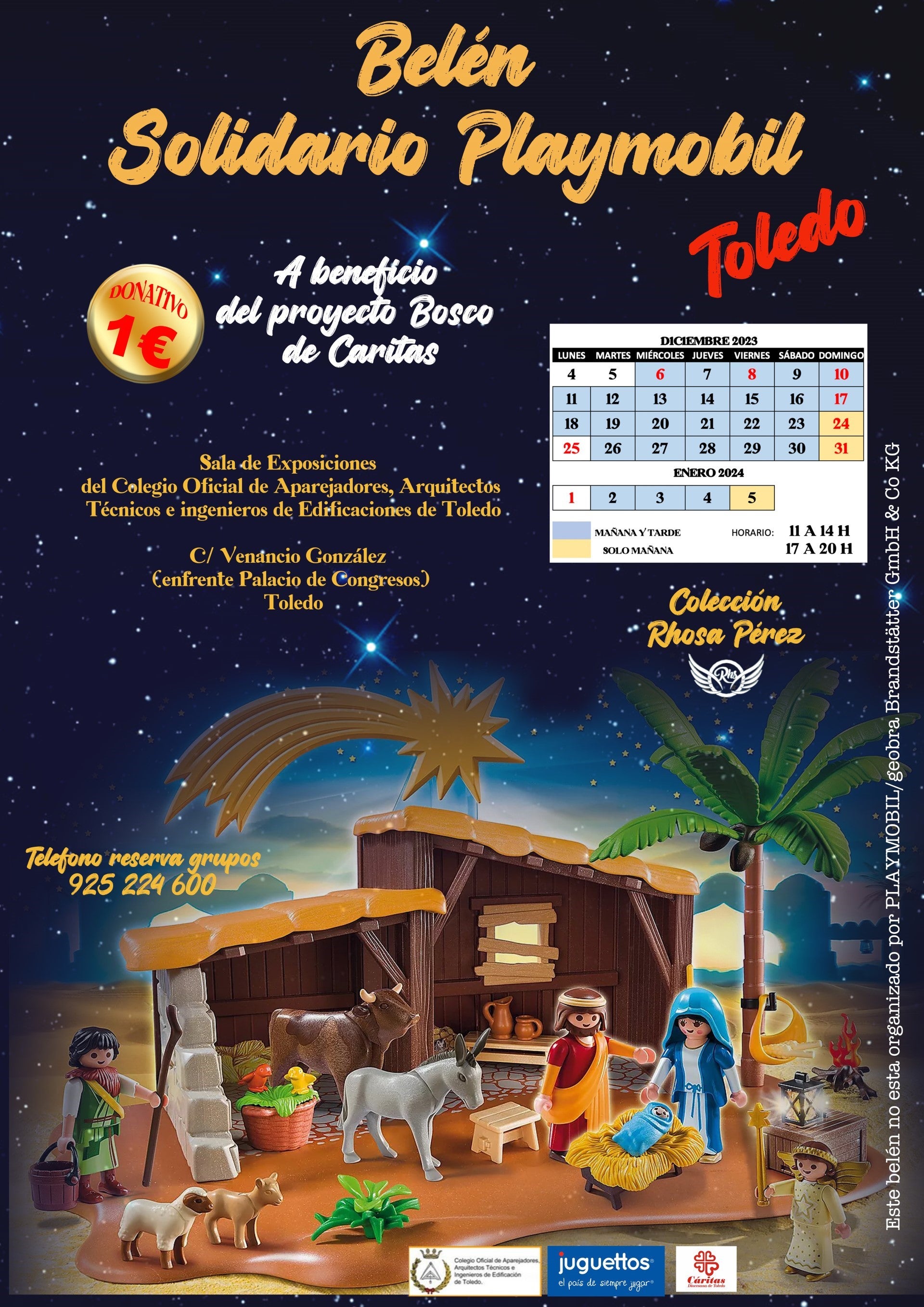 Inauguran el Macrobelén de Playmóbil en Toledo Inauguran el Macrobelén de Playmóbil en Toledo