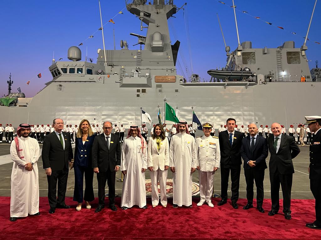 Navantia entrega a la Real Marina de Arabia Saudí la cuarta corbeta construida en San Fernando Navantia entrega a la Real Marina de Arabia Saudí la cuarta corbeta construida en San Fernando