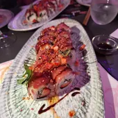 Uno de los platos que ofrecieron en la noche del cumpleaños Uno de los platos que ofrecieron en la noche del cumpleaños
