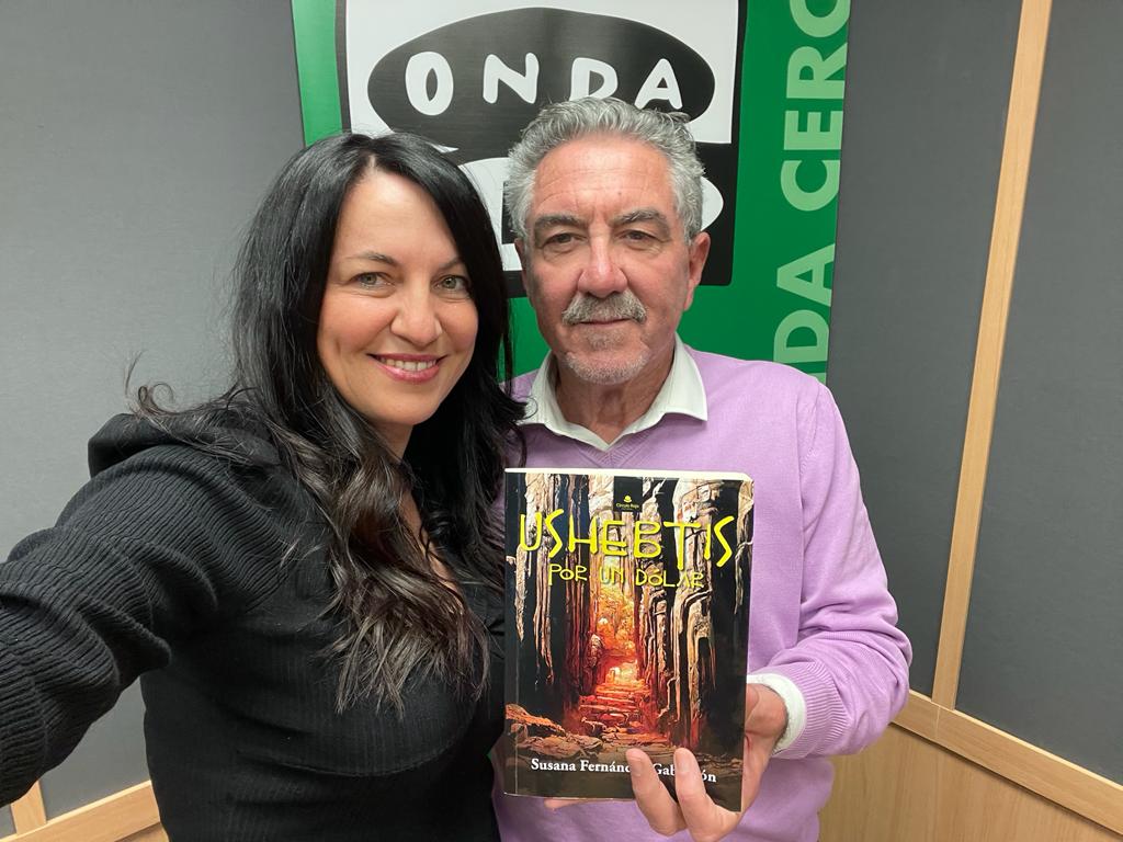 'Ushebtis por un dólar' el nuevo libro de Susana Fernández nos transporta en Más de uno Alicante al Egipto de los antiguos faraones 'Ushebtis por un dólar' el nuevo libro de Susana Fernández nos transporta en Más de uno Alicante al Egipto de los antiguos faraones