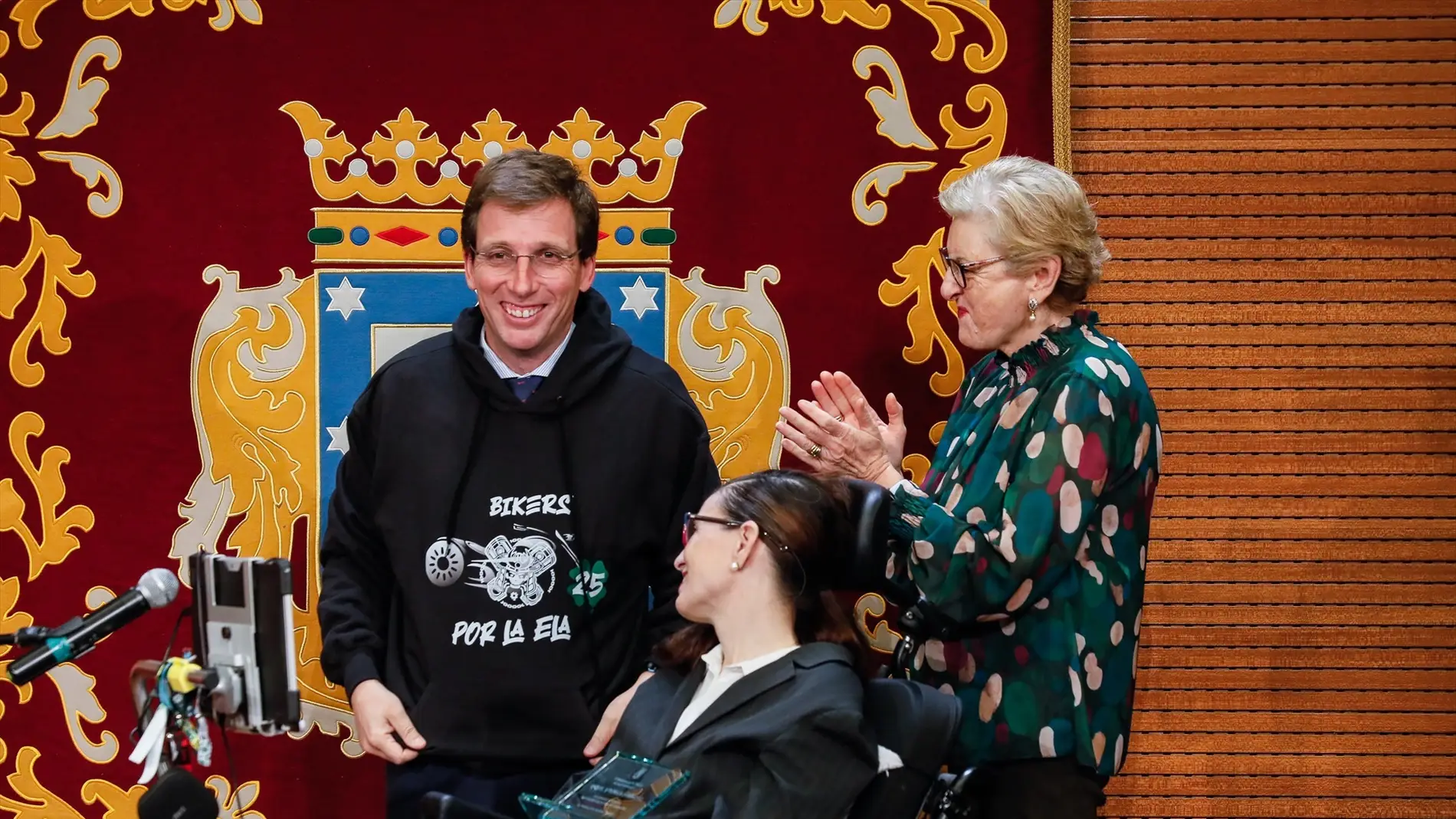 Acto por el Día Internacional de las Personas con Discapacidad en el Ayuntamiento de Madrid