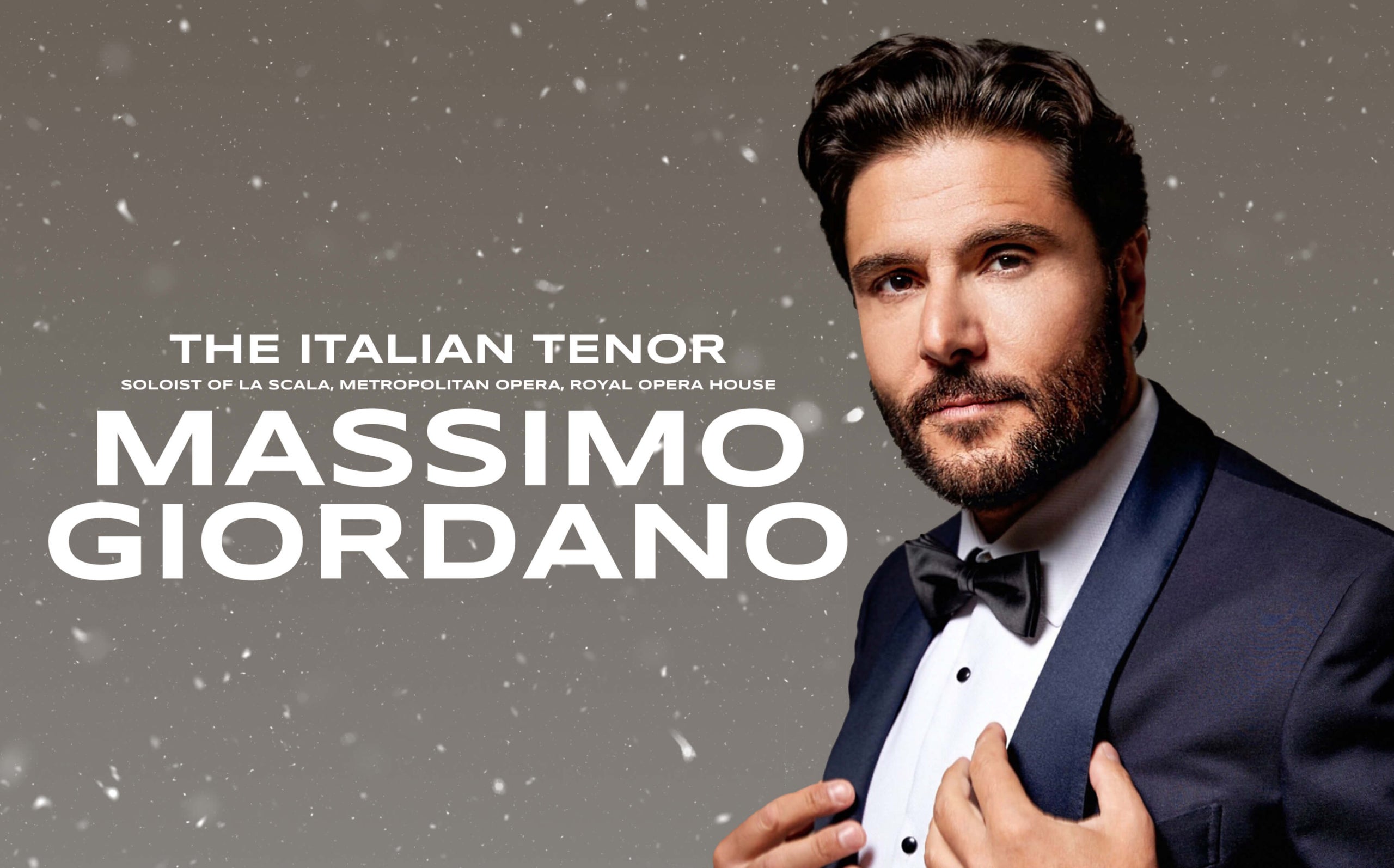 El gran concierto de Navidad con el tenor Massimo Giordano El gran concierto de Navidad con el tenor Massimo Giordano