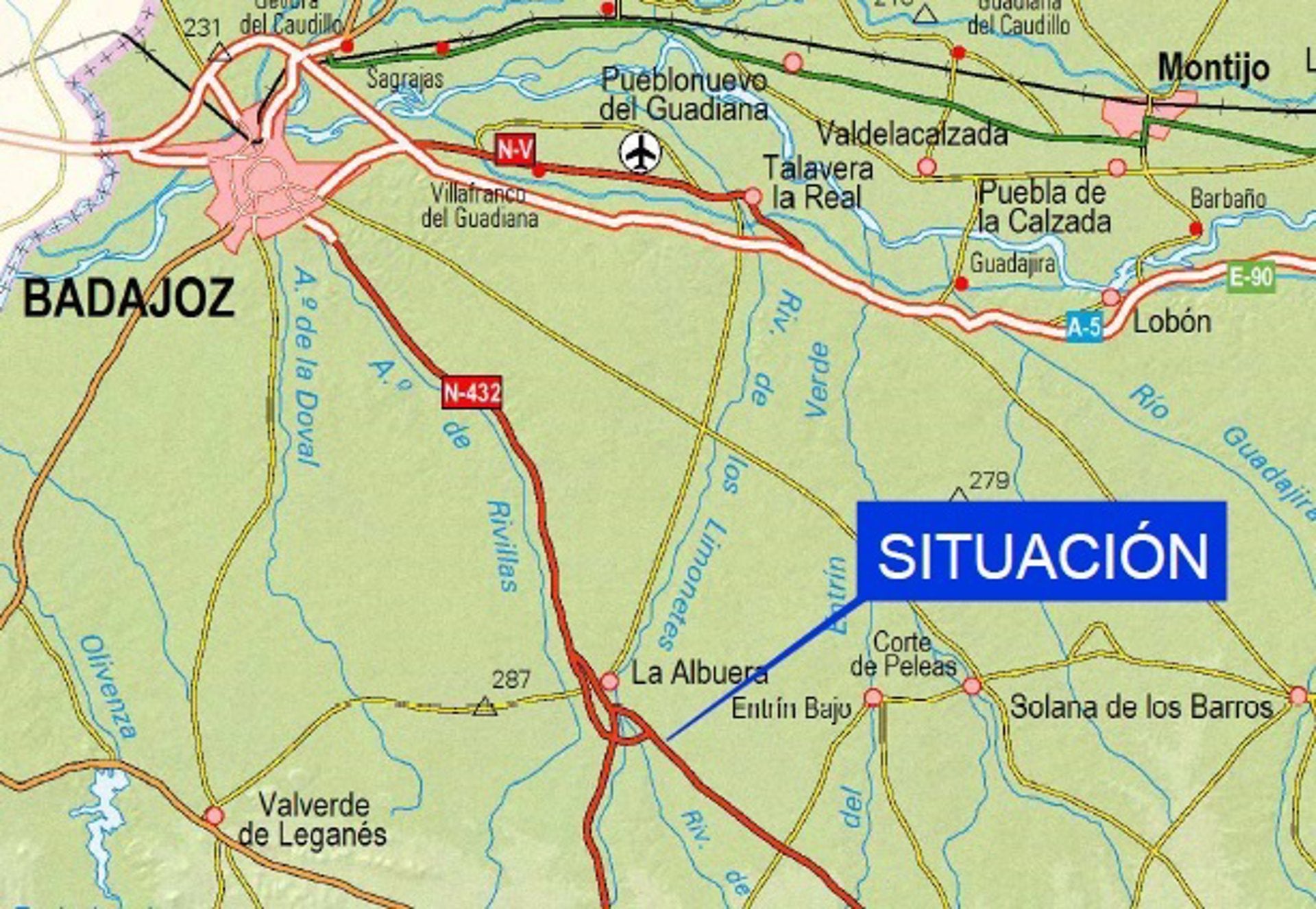 El Ministerio formaliza por 586.763 euros las obras de reordenación en la intersección de la N-432 en La Albuera El Ministerio formaliza por 586.763 euros las obras de reordenación en la intersección de la N-432 en La Albuera