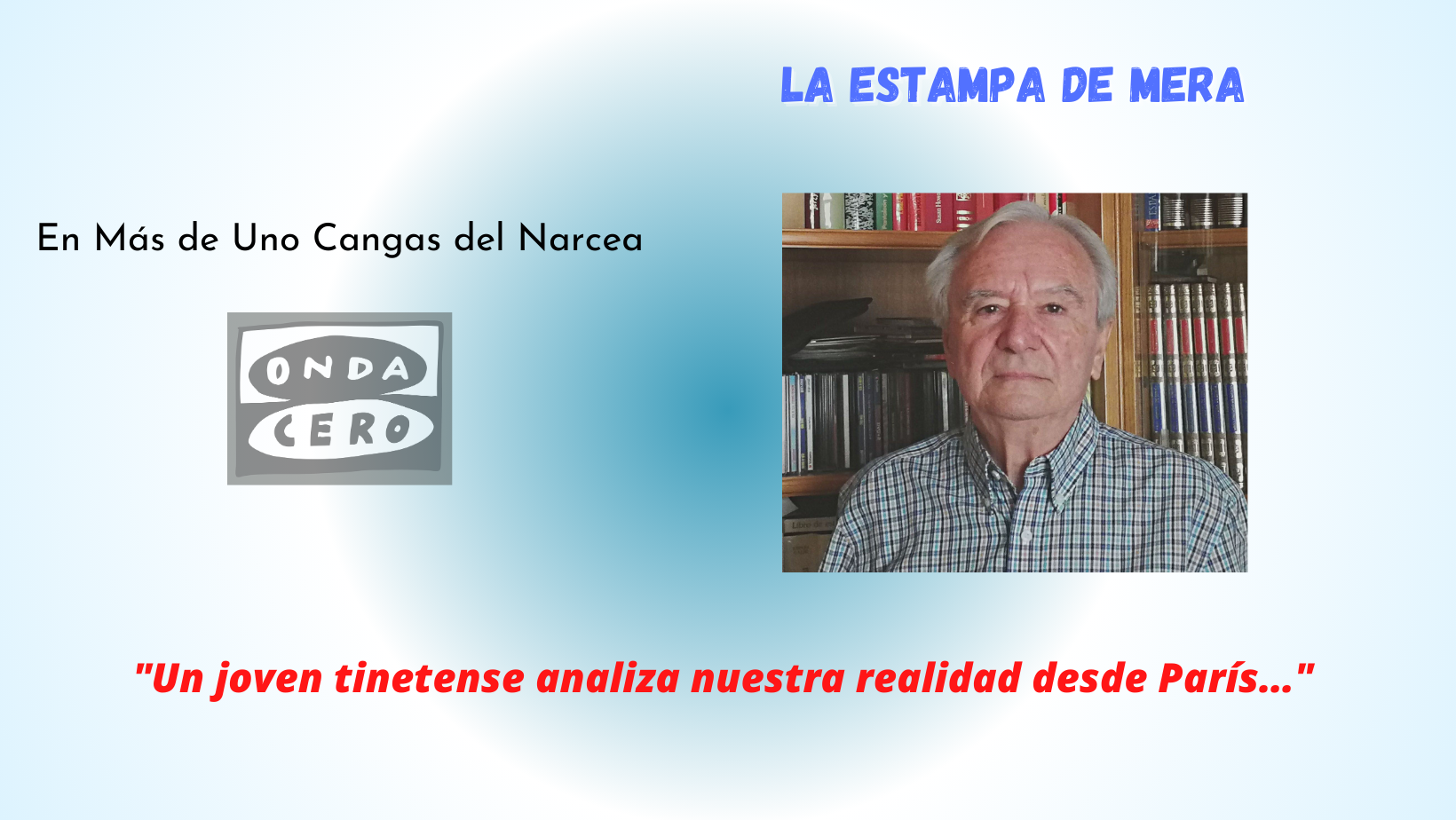 Un joven tinetense analiza nuestra realidad desde París Un joven tinetense analiza nuestra realidad desde París