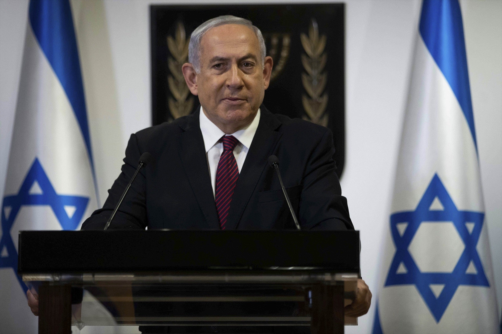 Netanyahu anuncia que el Ejército israelí ha rodeado la casa del líder de Hamás en Gaza Netanyahu anuncia que el Ejército israelí ha rodeado la casa del líder de Hamás en Gaza