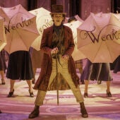 Timothée Chalamet como Willy Wonka en 'Wonka'