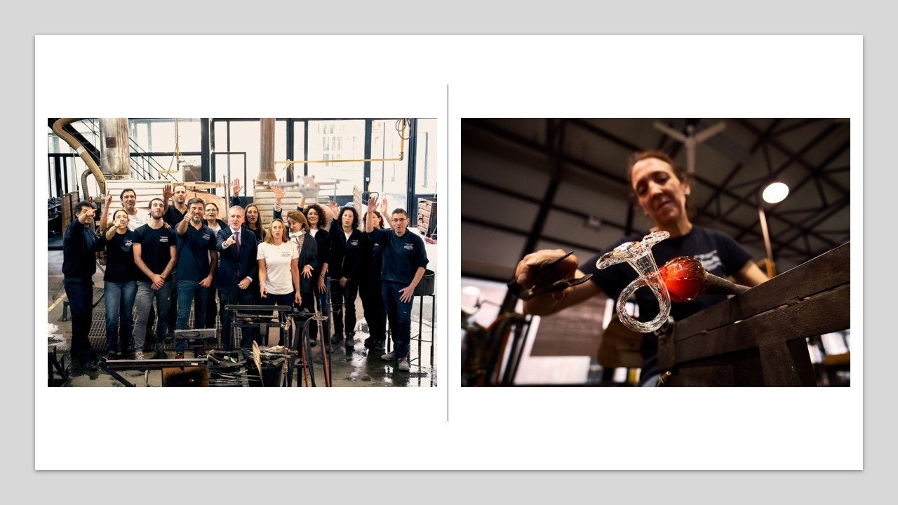 El vidrio soplado de la Real Fábrica de Cristales ya es Patrimonio de la Humanidad El vidrio soplado de la Real Fábrica de Cristales ya es Patrimonio de la Humanidad