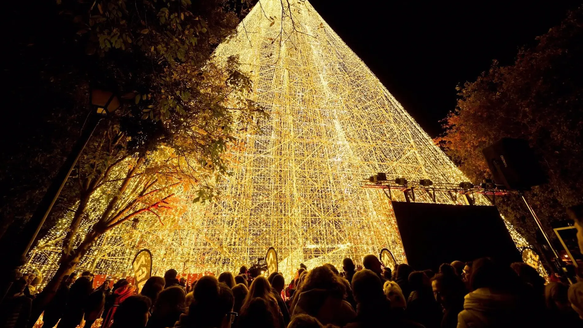 Cartes da la bienvenida a la Navidad con el árbol más alto de Europa | Onda  Cero Radio