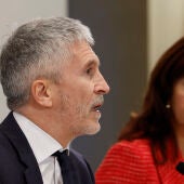 El ministro del Interior, Fernando Grande-Marlaska y la ministra de Igualdad, Ana Redondo
