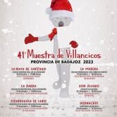 La 41º Muestra de Villancicos llegará a ocho localidades pacenses entre el 9 y el 23 de diciembre