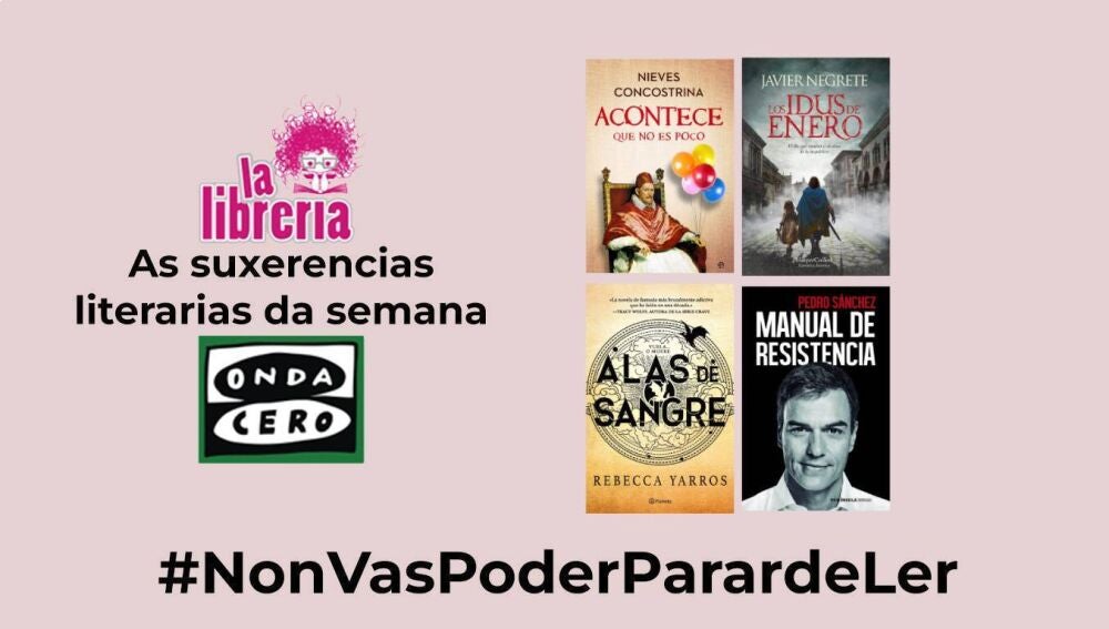 As suxerencias literarias de La Librería CyC do 7 de decembro de 2023