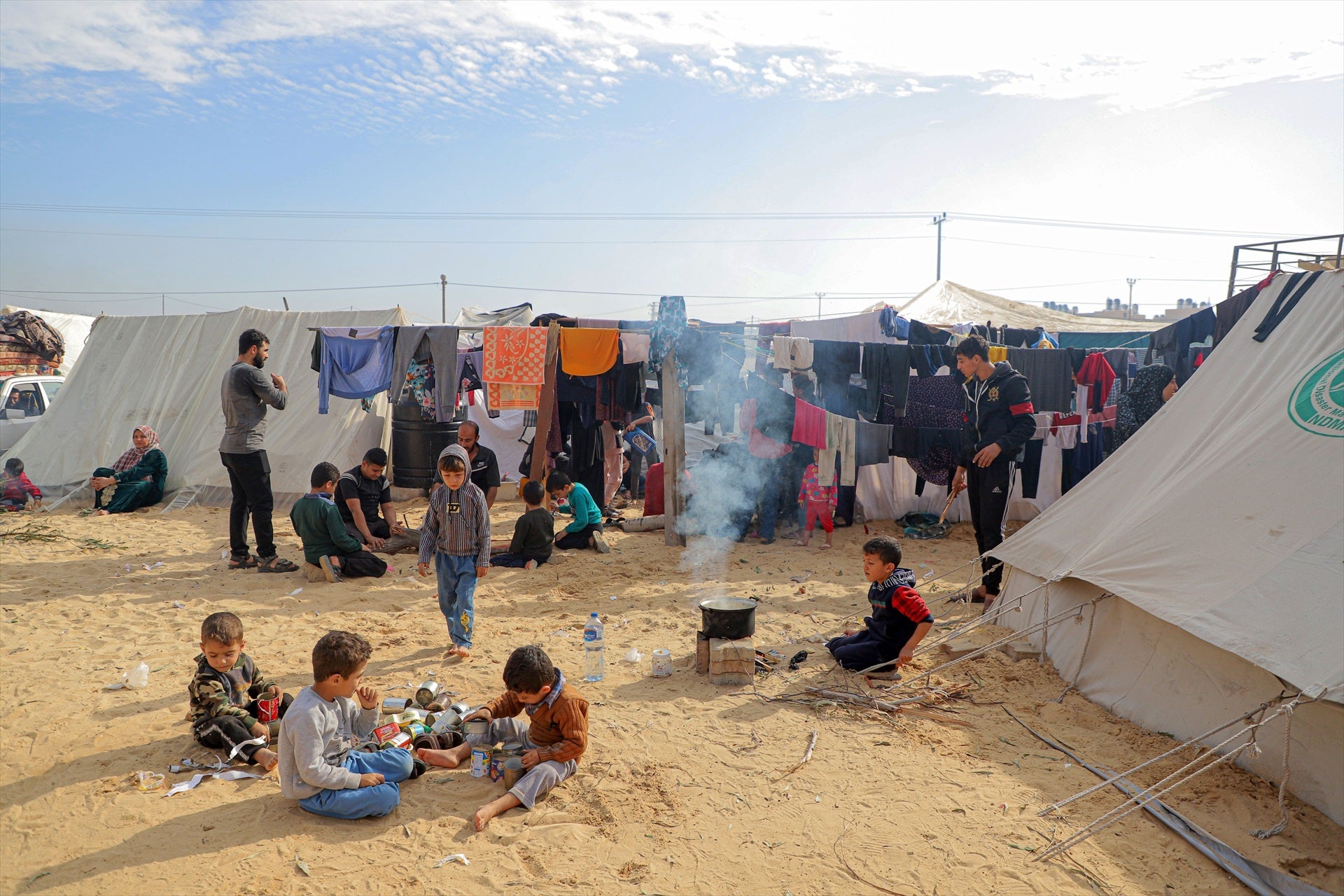 La ONU alerta sobre el "hacinamiento extremo" en Rafah, única zona de Gaza sin combates La ONU alerta sobre el "hacinamiento extremo" en Rafah, única zona de Gaza sin combates