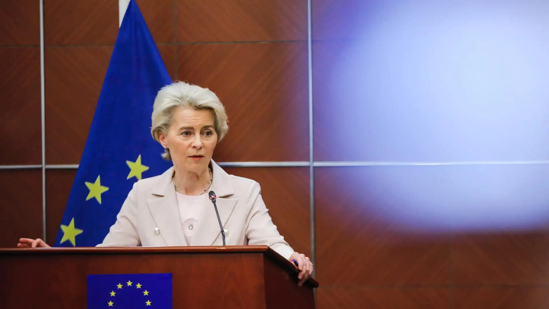 La presidenta de la Comisión Europea, Ursula von der Leyen, en una foto de archivo