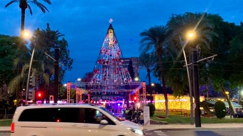 Gran Árbol de Navidad en Murcia