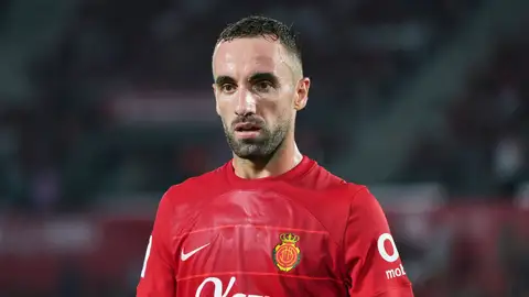 Sergi Darder durante un partido con el Mallorca Sergi Darder durante un partido con el Mallorca