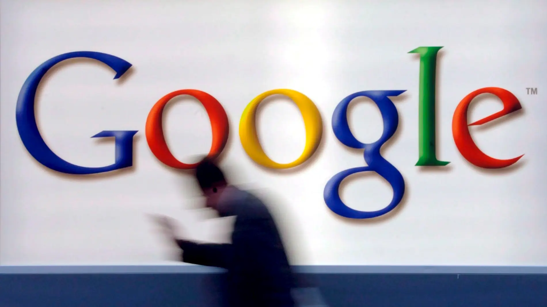 Vista del logo de Google, en una fotografía de archivo.