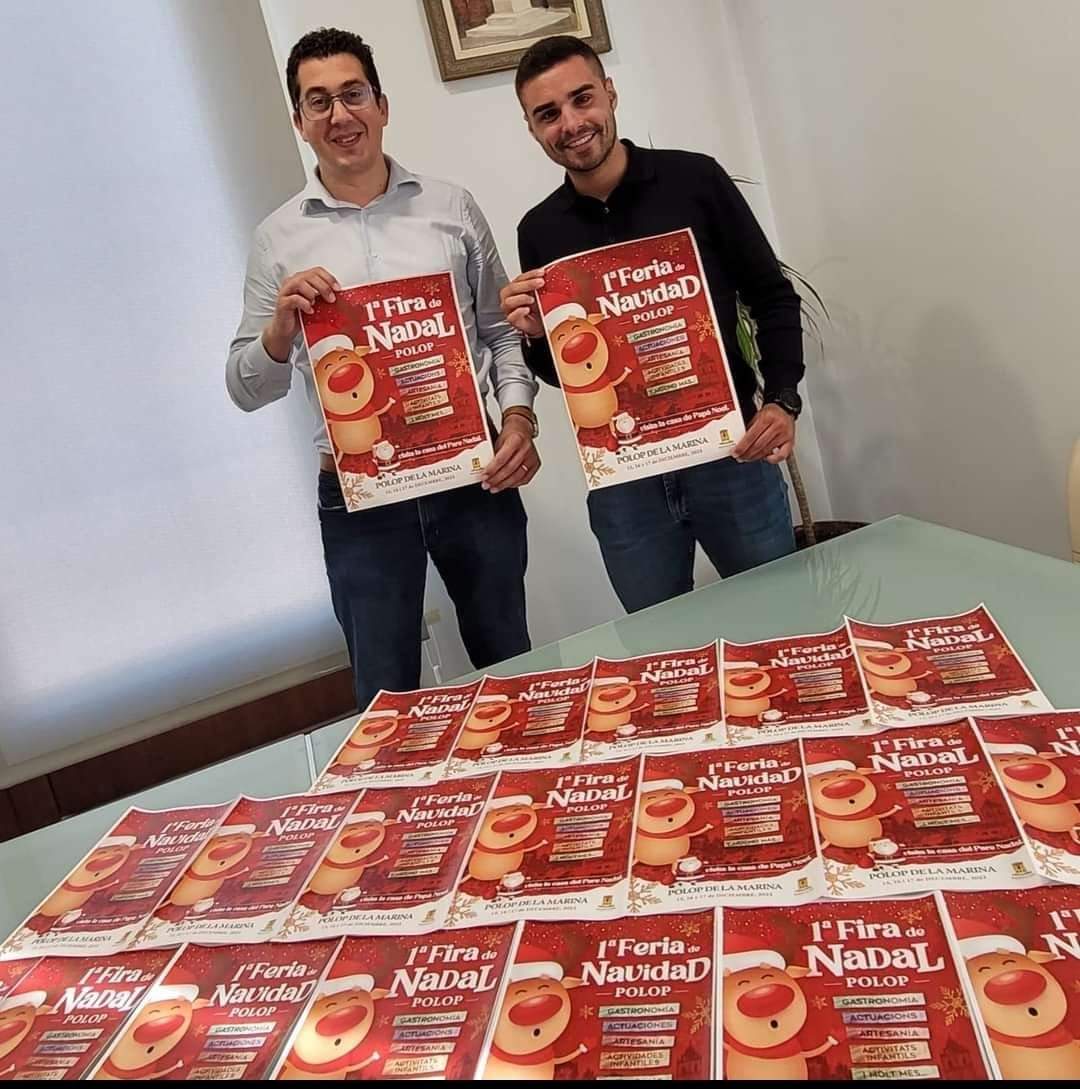 Polop de la Marina organiza su primera Feria de la Navidad Polop de la Marina organiza su primera Feria de la Navidad
