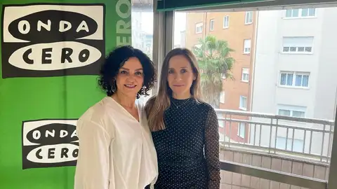 Marta Blanco y la periodista, Susana Pedreira La gerente de Galáurea nos visita