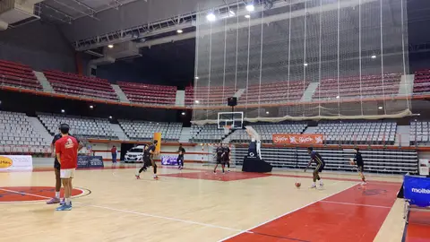 Calentamiento antes del partido Calentamiento antes del partido