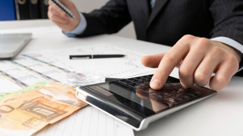 Imagen de archivo de impuestos a la banca